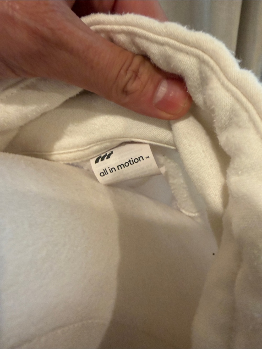 all in motion Cream Hoodie - Picture 2 of 6